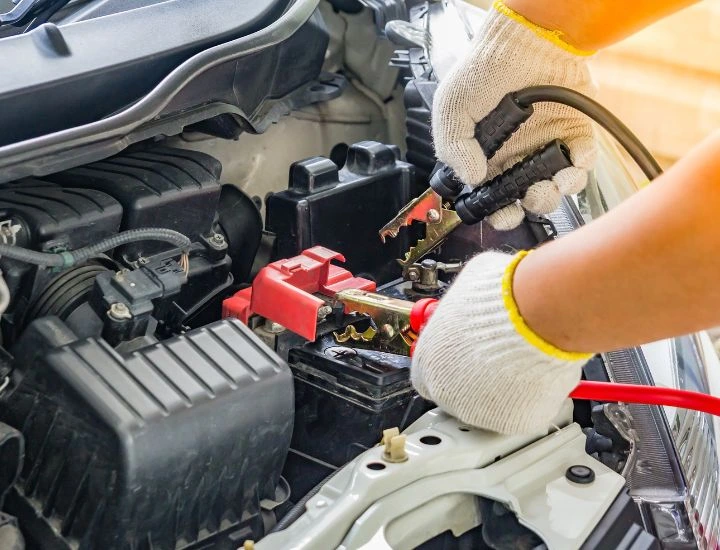 Car jump starting
